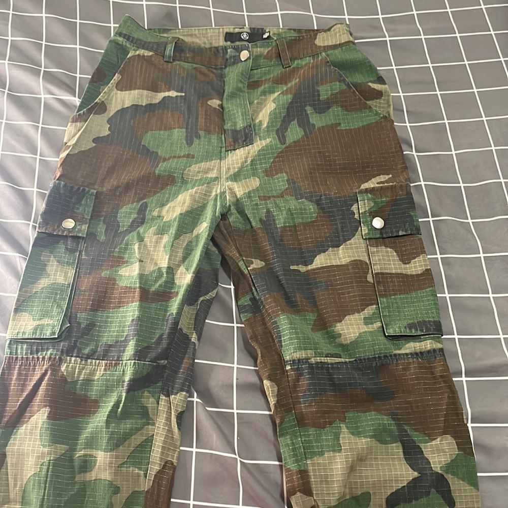 Misguided Camo Cargo Pants